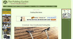 Desktop Screenshot of foldingcyclist.com